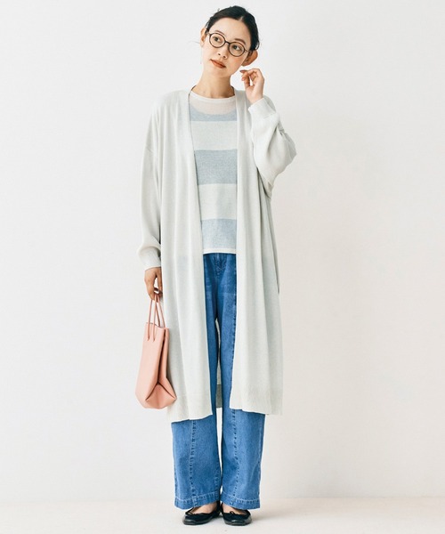 値下げしました！MICA &DEAL リブ ニット コート カーディガン 楽天市場】＼FINAL SALE／【40％OFF】MICA&DEAL×MMN【別注