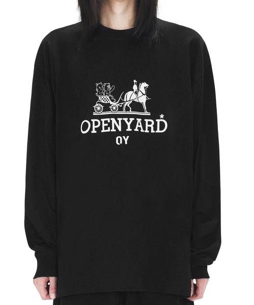 tシャツ 「OY/オーワイ」 CARRIAGE LONG SLEEVE/キャリッジ ロングスリーブ レディース メンズ OY tシャツ 「OY/オーワイ」 CARRIAGE LONG SLEEVE/キャリッジ