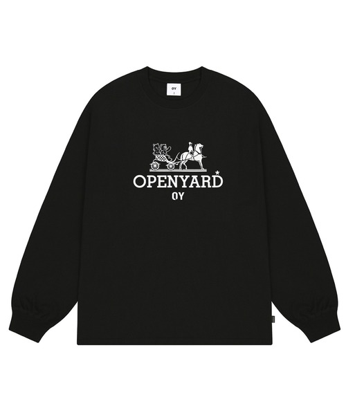 tシャツ 「OY/オーワイ」 CARRIAGE LONG SLEEVE/キャリッジ ロングスリーブ レディース メンズ OY tシャツ 「OY/オーワイ」 CARRIAGE LONG SLEEVE/キャリッジ