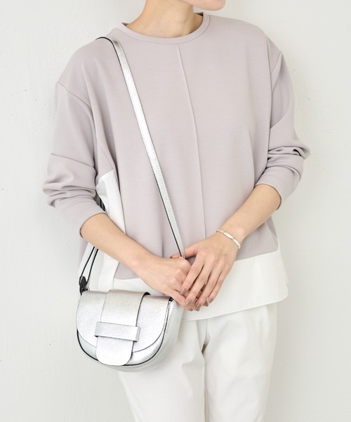 ビアズリー、シルバー ショルダーバッグ ビアズリーシルバー ショルダーバッグ