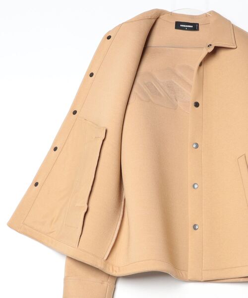あきです❣️ DSQUARED2 ブルゾン アウター DOUBLE FLEECE OVERSHIRT /ICON