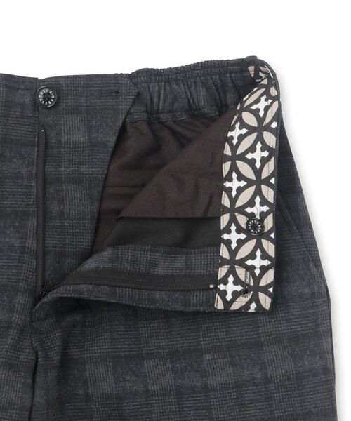 DRESSTERIOR パンツ 「セットアップ可」ネイビーグレンチェック