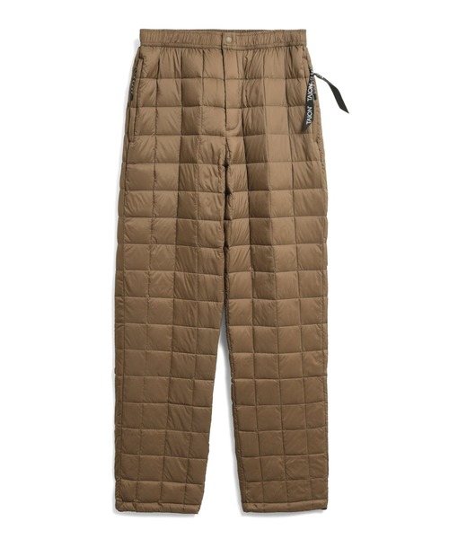 新品タグ付　TAION マウンテン ダウンパンツ ユニセックス XL ブラウン TAION（タイオン） パンツ 「」「ユニセックス」マウンテン ダウン