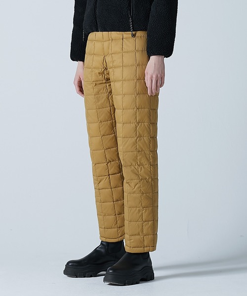 新品タグ付　TAION マウンテン ダウンパンツ ユニセックス XL ブラウン TAION（タイオン） パンツ 「」「ユニセックス」マウンテン ダウン