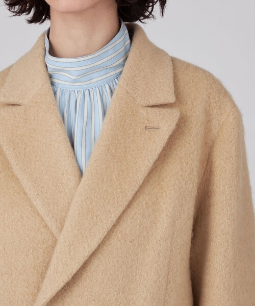 MACPHEE ジャケット テーラードジャケット モヘヤシャギー ダブル 