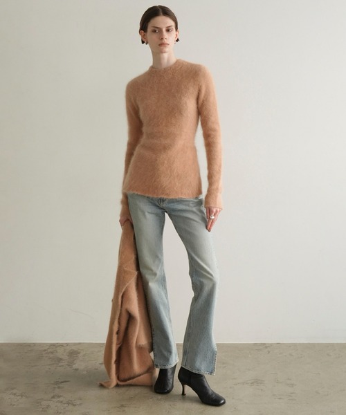 CLANE(クラネ) ニット セーター ANGOLA BACK OPEN KNIT TOPS CLANE(クラネ) ニット セーター ANGOLA BACK OPEN KNIT TOPS