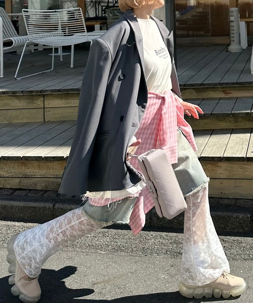 モッサーで見た目も柔らかくまとまるテラードジャケット モッサーで見た目も柔らかくまとまるテラードジャケット