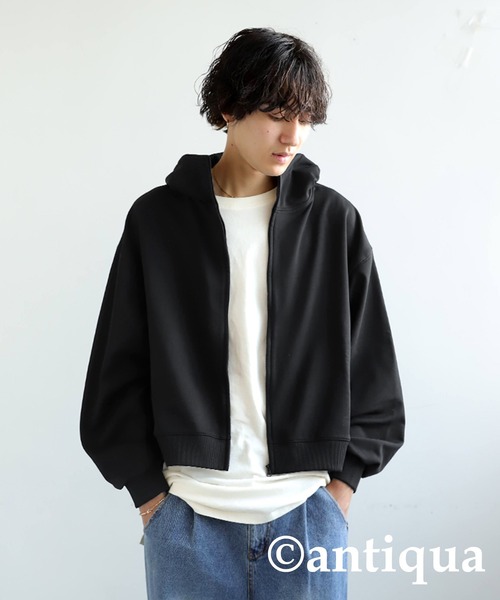 antiqua パーカー antiqua（アンティカ） パーカー 裏毛フーディー レディース メンズ