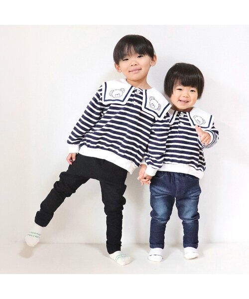BREEZE パンツ あったからくらくスキニーパンツ キッズ 子供服