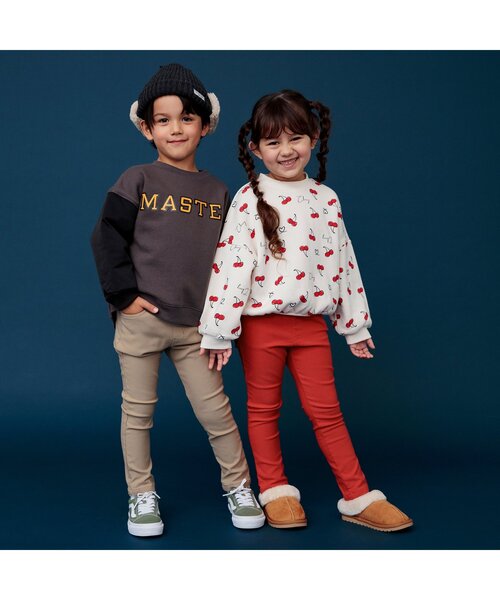 BREEZE パンツ あったからくらくスキニーパンツ キッズ 子供服