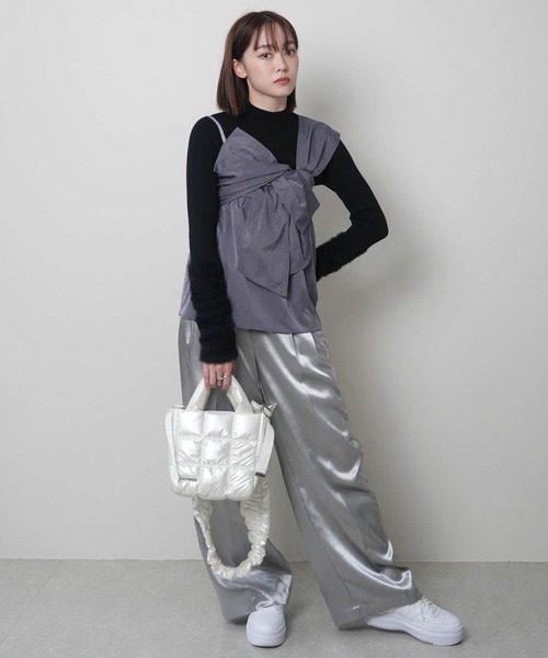 LADYMADE（レディメイド） アンサンブル フェザースリーブニット