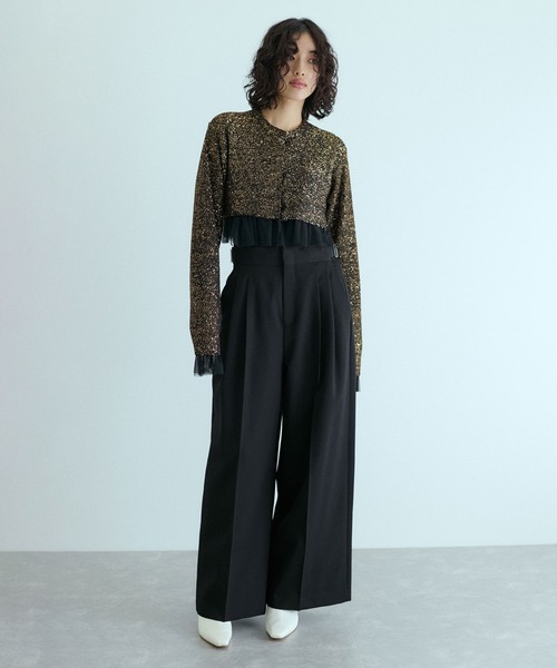 ADAM ET ROPE'（アダムエロペ） スラックス パンツ 「防シワ」・「消臭