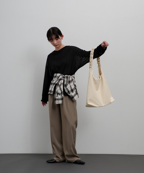 select MOCA（セレクトモカ） トートバッグ ギャザーハンドルトート