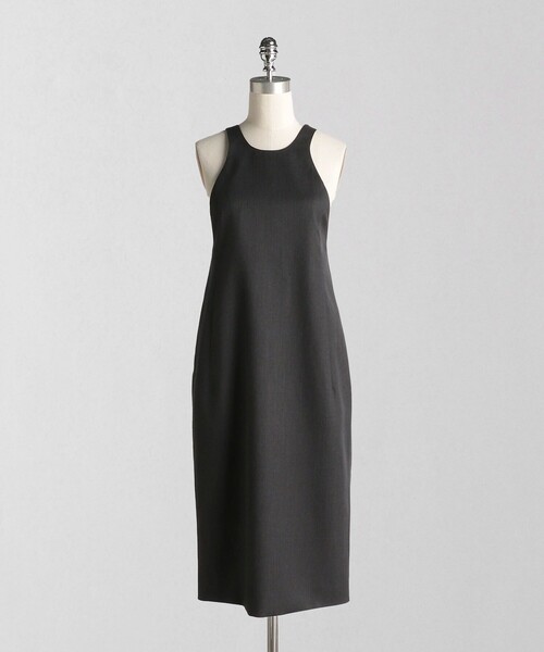 LOEFF ワンピース 「LOEFF」W ギャバ エプロンドレス : ZOZOTOWN