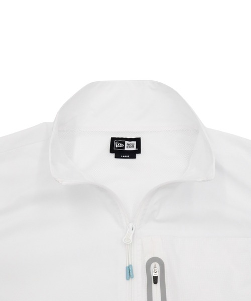 NEW ERA ニューエラゴルフ ジップアップベスト 撥水 無地 メンズ