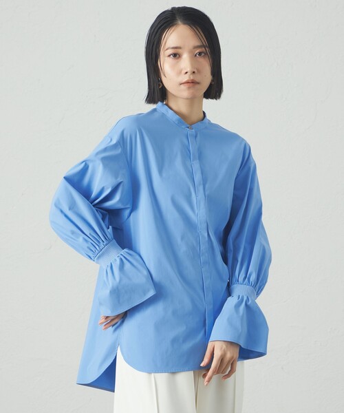 CAST:（キャスト コロン） ブラウス シャツ 「吸水速乾」ボリューム