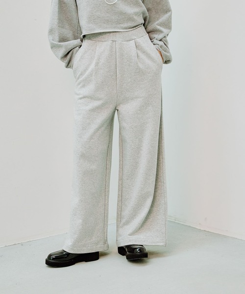 LEPSIM（レプシィム） スウェットパンツ ジャージ タックスウェット