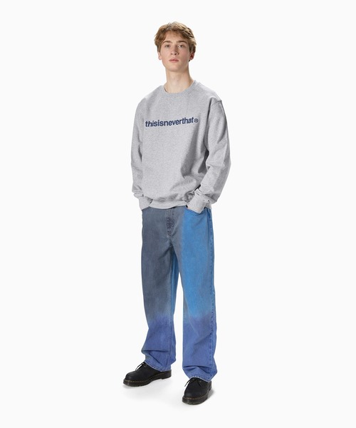 thisisneverthat ネイビー トレーナー Lサイズ org.jpg