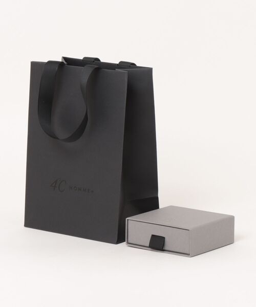 4℃ HOMME+ ネックレス シルバー コイン メンズ レディース