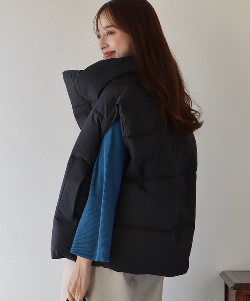 「BLUEEAST」 ベスト「BEIFENGHUANGコラボ」 MEDIUM ブラック レディース