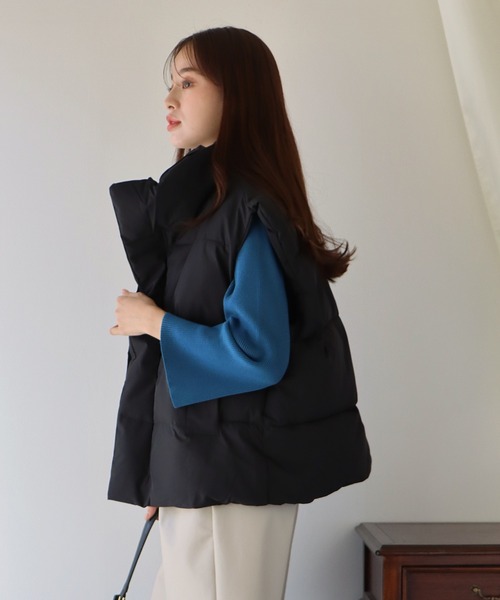 「BLUEEAST」 ベスト「BEIFENGHUANGコラボ」 MEDIUM ブラック レディース
