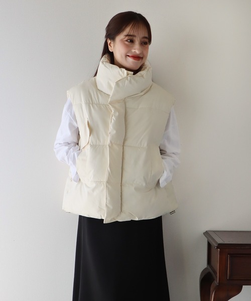「BLUEEAST」 ベスト「BEIFENGHUANGコラボ」 MEDIUM ブラック レディース