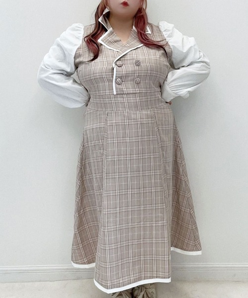 ワンピース mai DearMyLoveWhip（ディアマイラブホイップ） ワンピース 「大きいサイズ