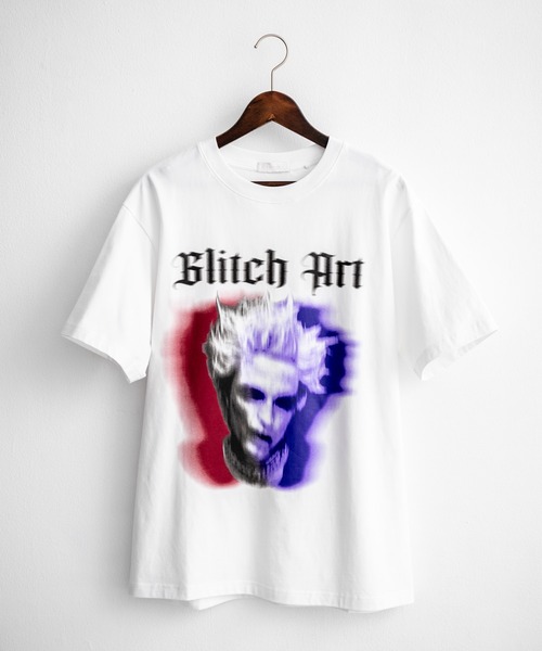 Rocky Monroe（ロッキーモンロー） tシャツ オーバーサイズ グリッチ