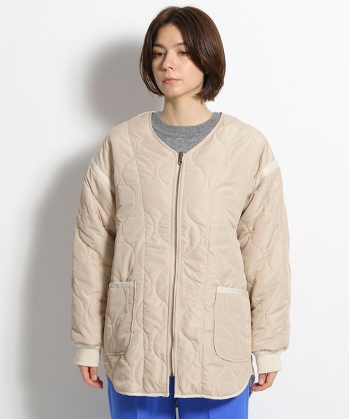 niko and…（ニコアンド） ブルゾン MEDIUM ベージュ レディース