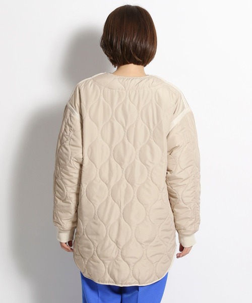 ブルゾンベージュnikoniko様 niko and…（ニコアンド） ブルゾン MEDIUM ベージュ レディース