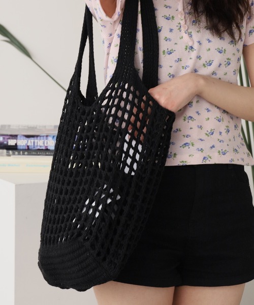 ROOP TOKYO ショルダーバッグ バッグ かぎ編み ショルダーバッグ