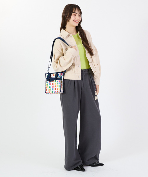 すぐ届く LeSportsac ショルダーバック ハリボー MINI N/S TOTE MINI N/S TOTEハリボーゴールドベアーズネイビー（トートバッグ