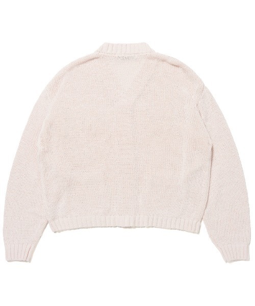 STUDIO SEVEN カーディガン S Patch Knit Cardigan「STUDIO SEVEN