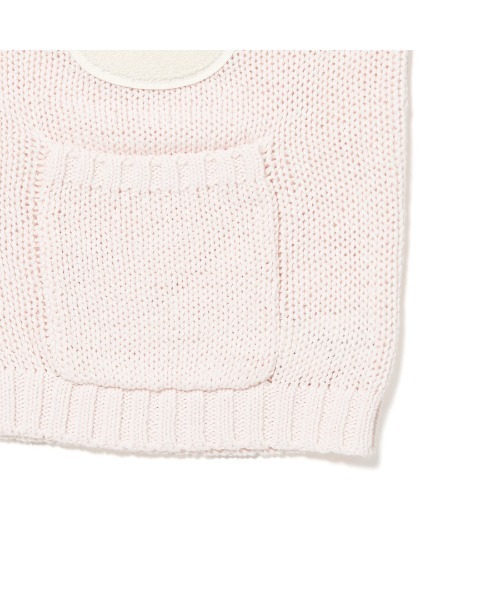 STUDIO SEVEN カーディガン S Patch Knit Cardigan「STUDIO SEVEN