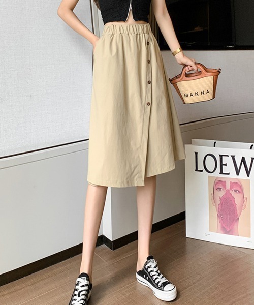 Sally Lunn ハーフパンツ パンツ ラップスカート風ハーフパンツ