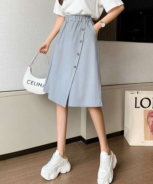 Sally Lunn ハーフパンツ パンツ ラップスカート風ハーフパンツ