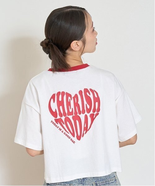 LINKABLE リンカブル　Tシャツ　プロポーズTシャツ　ハート　ボーダー LINKABLE リンカブル Tシャツ プロポーズTシャツ ハート ボーダー