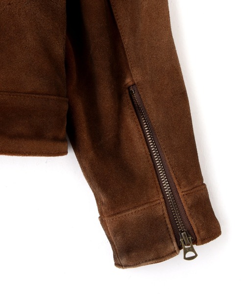 Schott 641 レザーシングルライダース ブラウン 46 Schott/ショット/641XX 60'S STAND RIDERS/別注MALT BROWN ブラウン