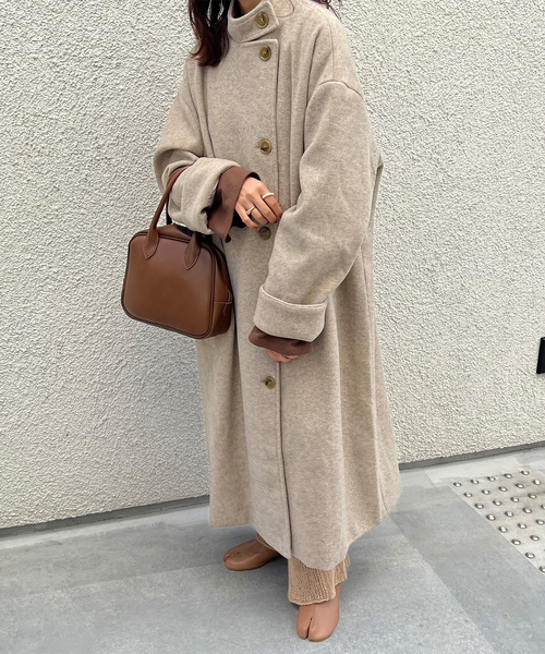 「JUNOAH」 コート X-LARGE アイボリー レディース_画像6