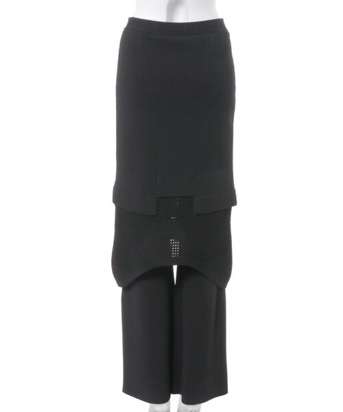 UN3D. パンツ MESH SKIRT LAYER PT「セットアップ着用可能