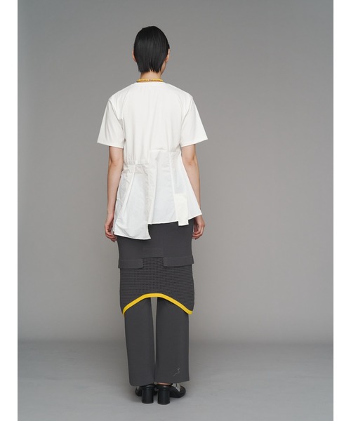 UN3D.（アンスリード） パンツ MESH SKIRT LAYER PT / メッシュ