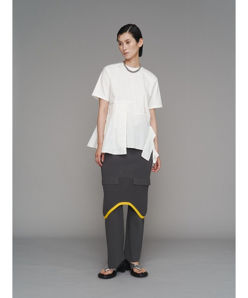 UN3D.（アンスリード） パンツ MESH SKIRT LAYER PT / メッシュ