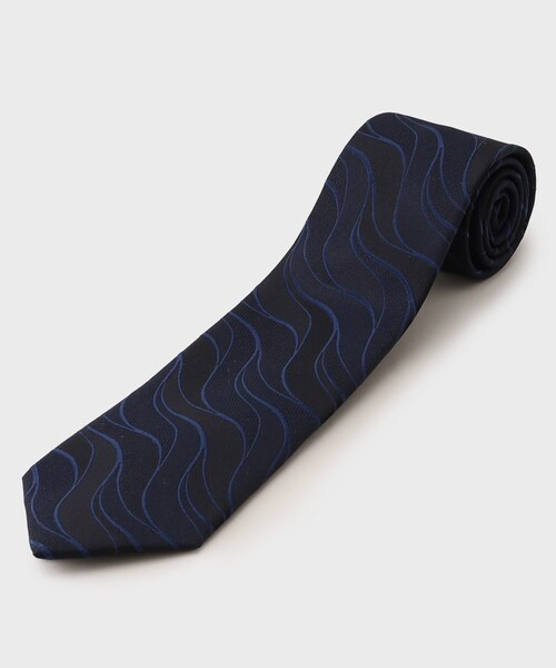 タケオキクチ（TAKEO KIKUCHI）/【Made in JAPAN】流水紋様ネクタイ TAKEO KIKUCHI（タケオキクチ） ネクタイ 「Made in JAPAN」流水紋様