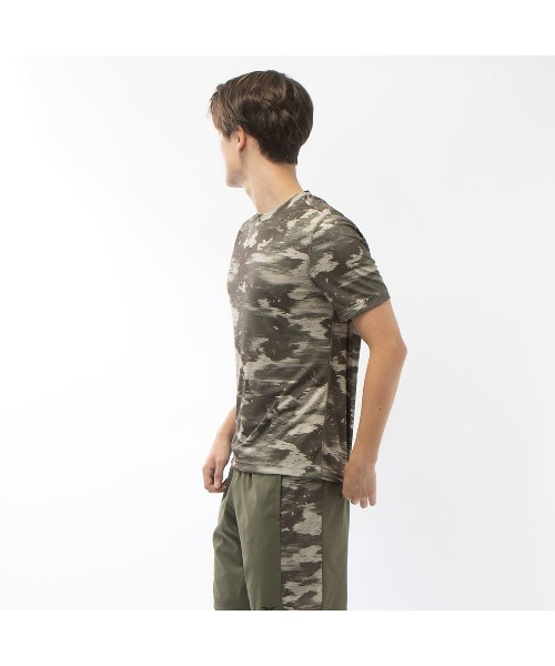 「Reebok」 半袖Tシャツ SMALL ブラック メンズ