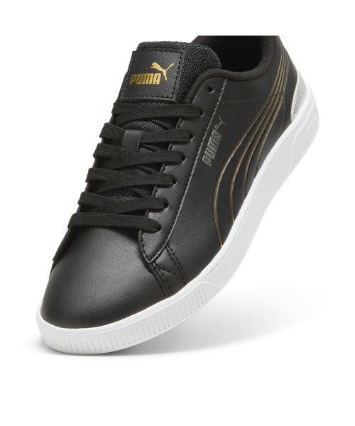 新品。【PUMA】レア。スニーカー。黒×ゴールド。22.5 PUMA 「PUMA」 ローカットスニーカー 22.5cm ブラック×ゴールド
