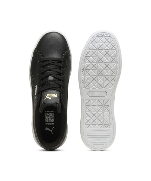 新品。【PUMA】レア。スニーカー。黒×ゴールド。22.5 PUMA 「PUMA」 ローカットスニーカー 22.5cm ブラック×ゴールド