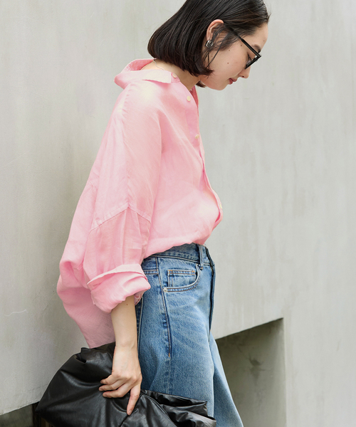 Plage - プラージュ　コットンカフタンブラウス plage ブラウス シャツ Linen Short レディース : ZOZOTOWN
