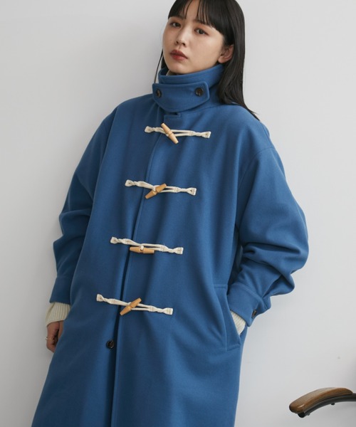 「Aunt Marie's」 ダッフルコート FREE ブルー レディース_画像5