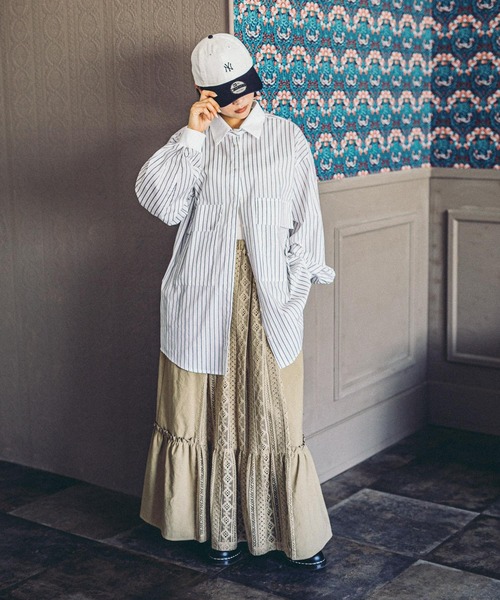 sacai レースパッチワーク スカート sacai レースパッチワーク スカート sacai レースパッチワーク スカート