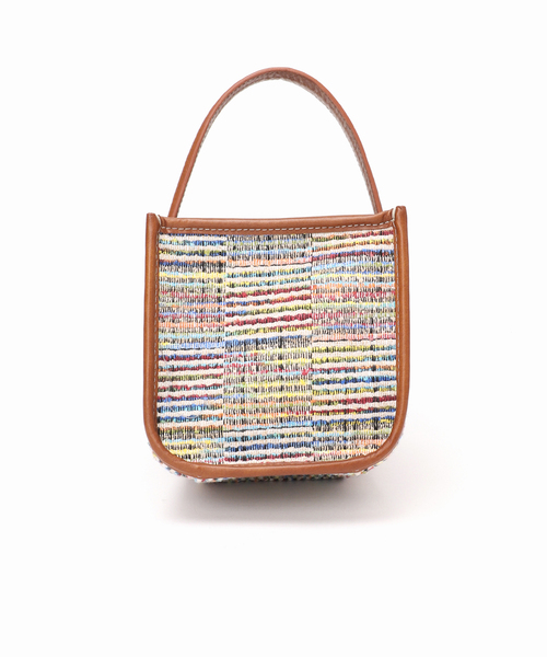 IENA A VACATION SEE SAW BAG LINE イエナ A VACATION/ア ヴァケーション SEE SAW BAG LINE CHECK（ハンドバッグ